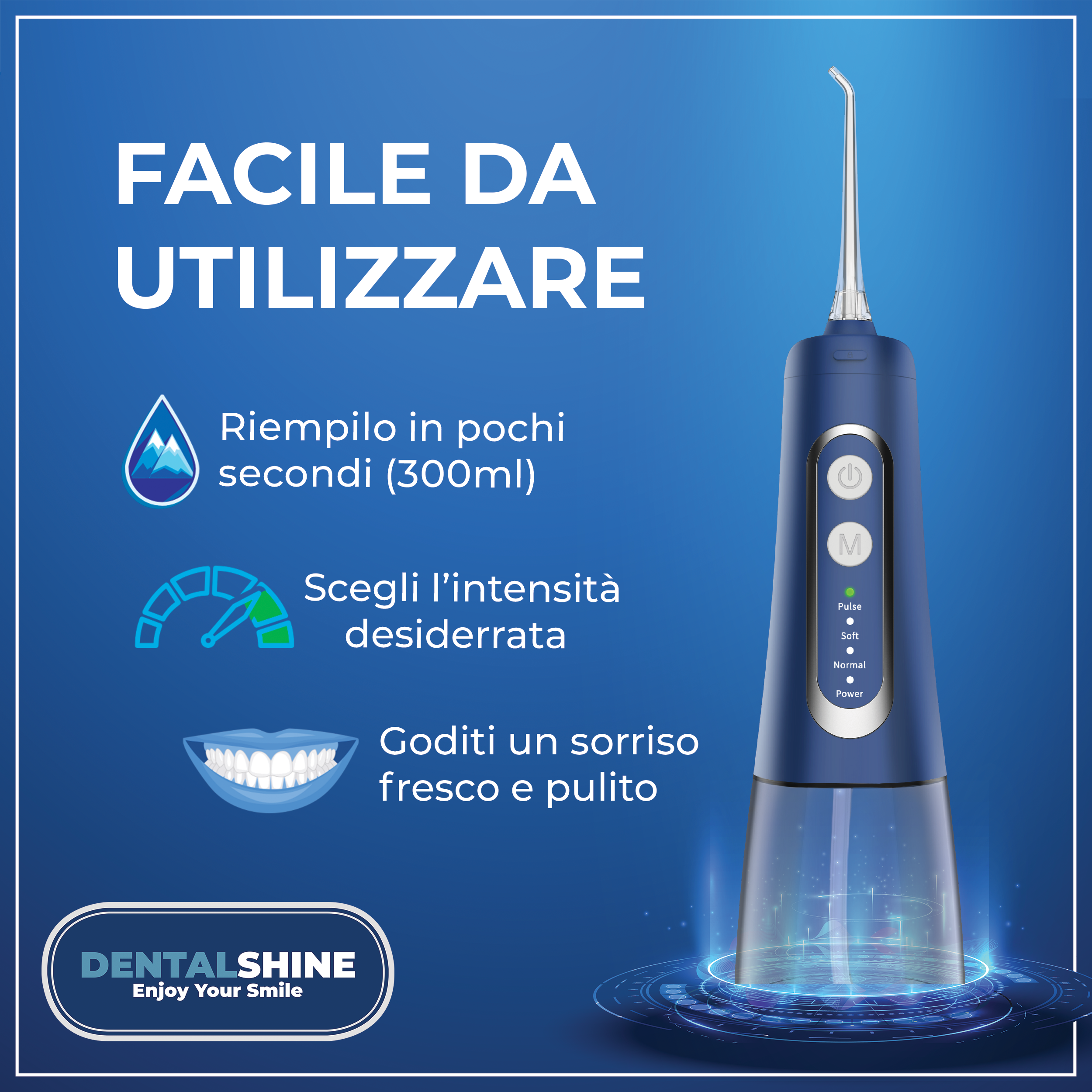 Un sourire plus blanc et une bouche plus saine, nouveau détartreur à ultrasons Dentalshine !