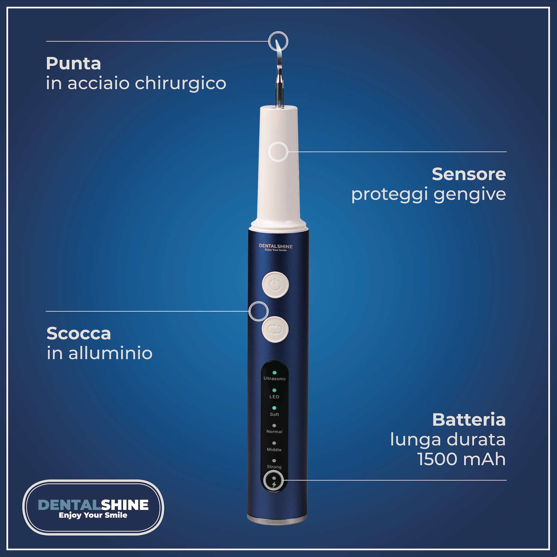 Un Sorriso più Bianco e una Bocca più Sana, Nuovo Tooth Cleaner Dentalshine!